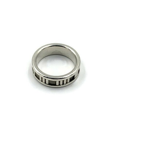 Authentic Tiffany & Co Atlas Ring Sz 6 3/4 (6.75) - Picture 4 of 8
